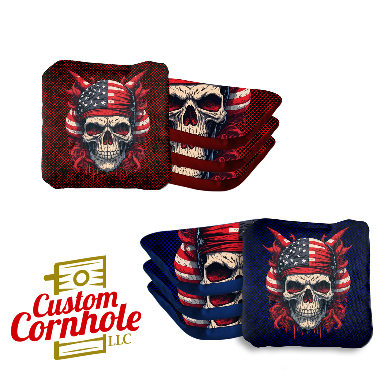 バッグ blood storm club skull sholuder bag バッグ blood storm club skull sholuder bag Skull Red Blue