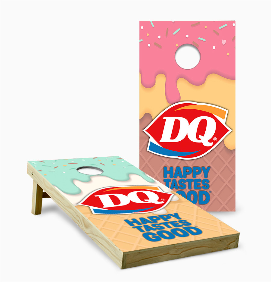 Dairy Queen Cornhole Set with Bags - Custom Cornhole, LLC