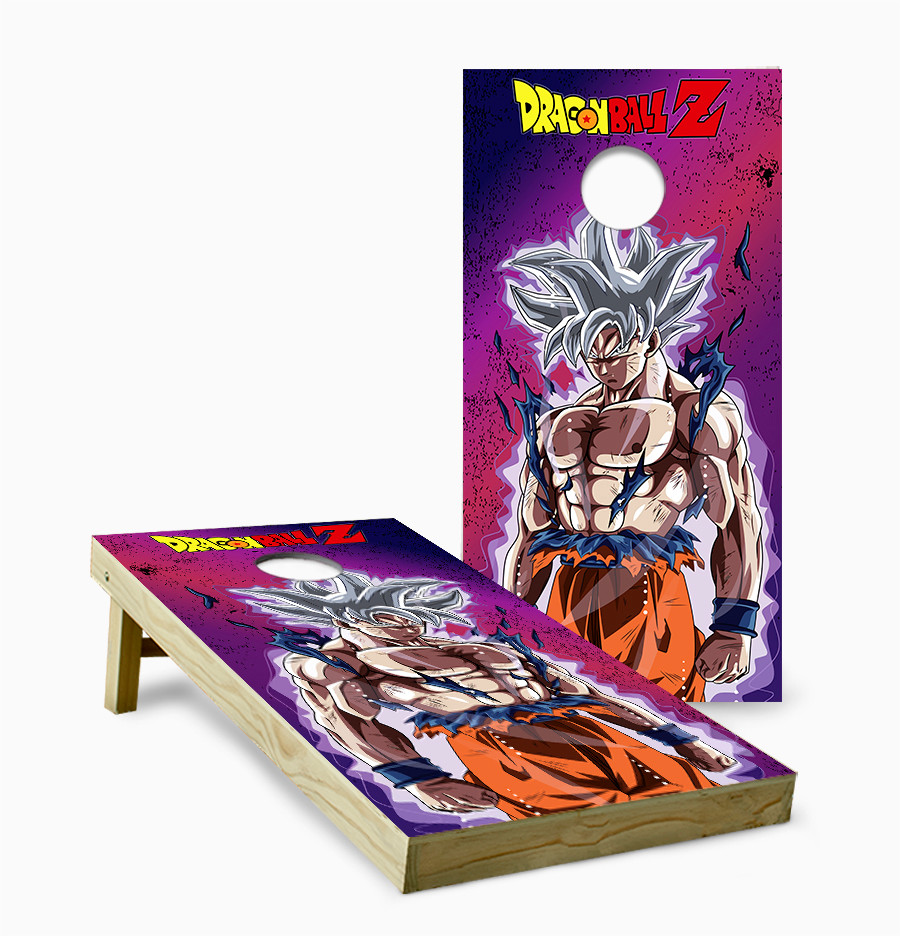 Dragon Ball Z Version 10 Cornhole Set with Bags - Custom Cornhole, LLC
