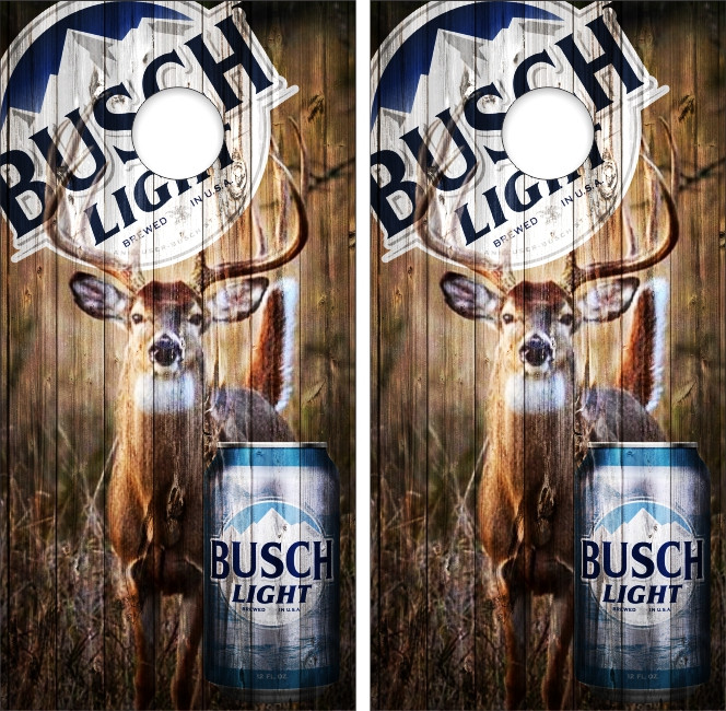 Busch Light Version 8 Cornhole Set with Bags - Custom Cornhole, LLC