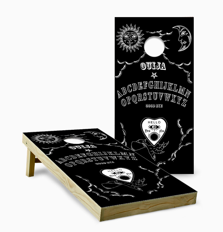 Ouija Board Cornhole Set with Bags - Custom Cornhole, LLC