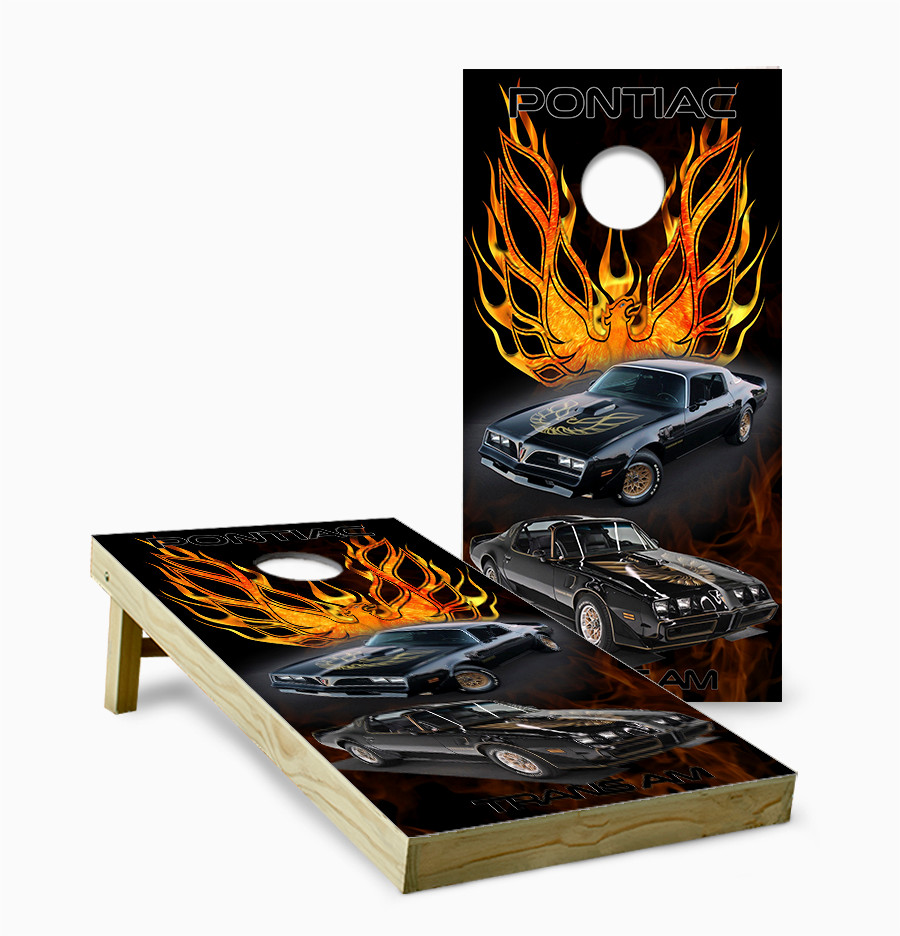 1979 Pontiac Firebird Trans Am Cornhole Set with Bags - Custom