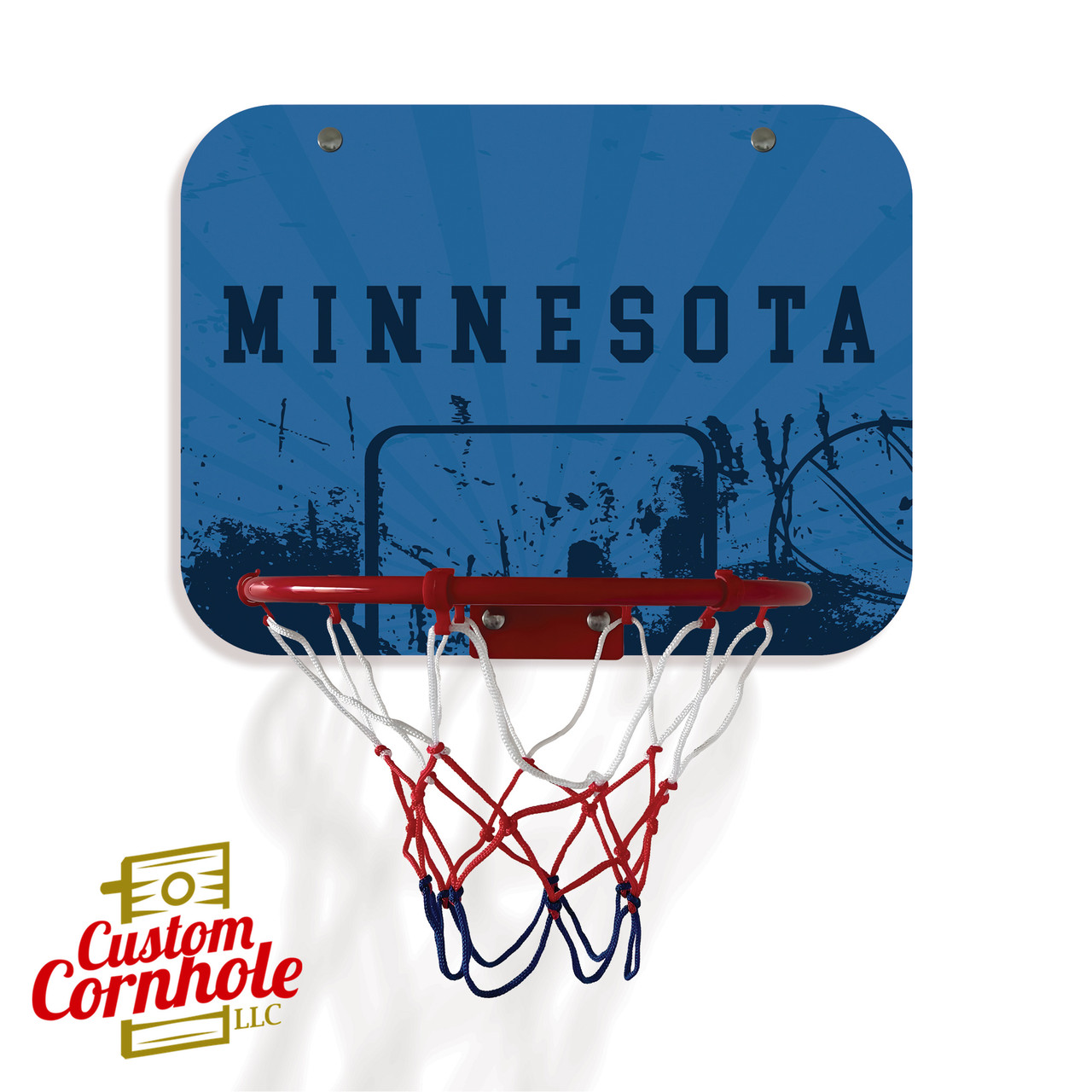 Minnesota Timberwolves Mini Basketball Hoop - Custom Cornhole, LLC