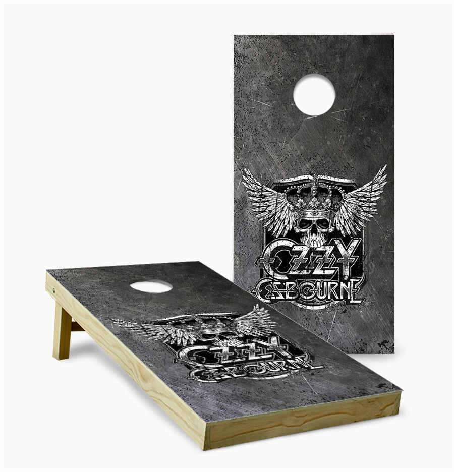 コイス&ウンス　2体セット Ozzy Osbourne Version 2 Cornhole Set with Bags - Custom Cornhole, LLC