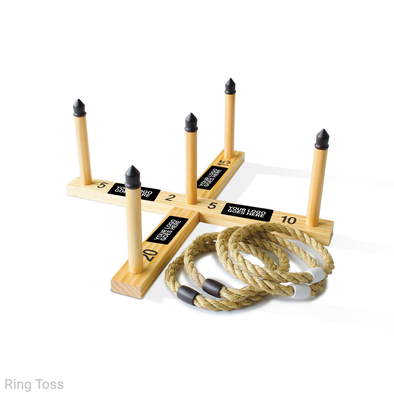 Custom Ring Toss Game | Branded Wooden Ring Toss