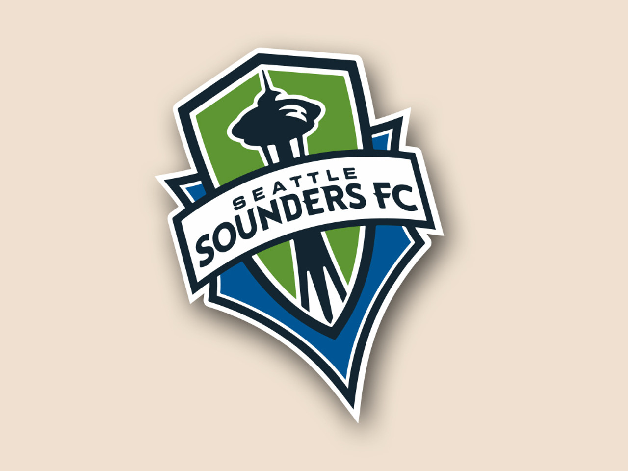 Seattle Sounders FC Cornhole Decal - Custom Cornhole, LLC