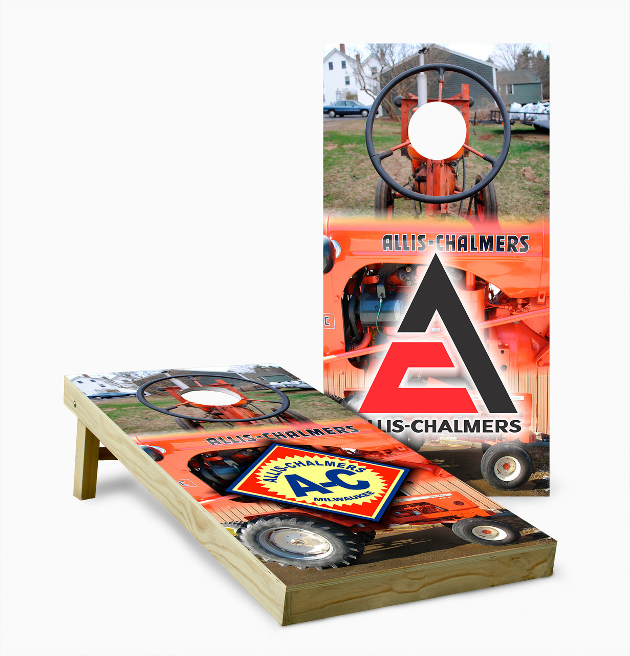 コリンシアン PROSTARS チェルシー 12体セット Allis Chalmers Cornhole Set with Bags - Custom Cornhole, LLC