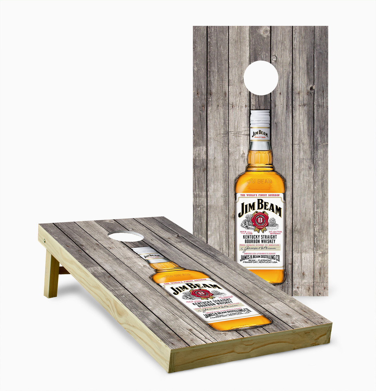 Jim Beam Version 2 Cornhole Set with Bags - Custom Cornhole, LLC