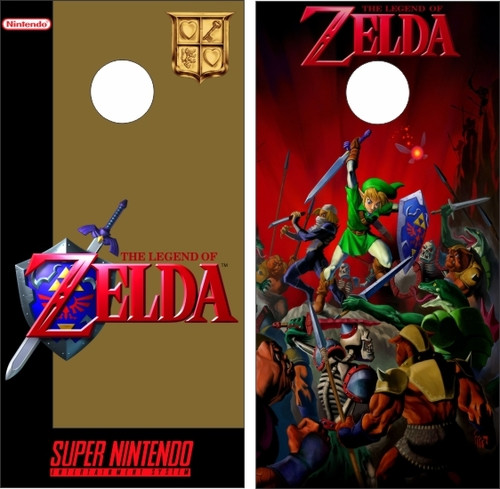 The Legend of Zelda Cornhole Set with Bags - Custom Cornhole, LLC