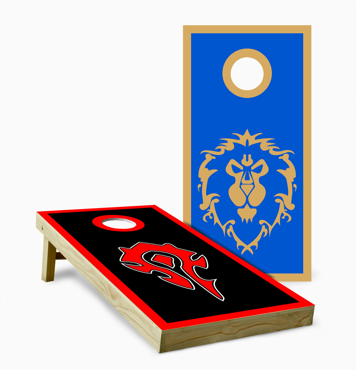 World of Warcraft Cornhole Set with Bags - Custom Cornhole, LLC