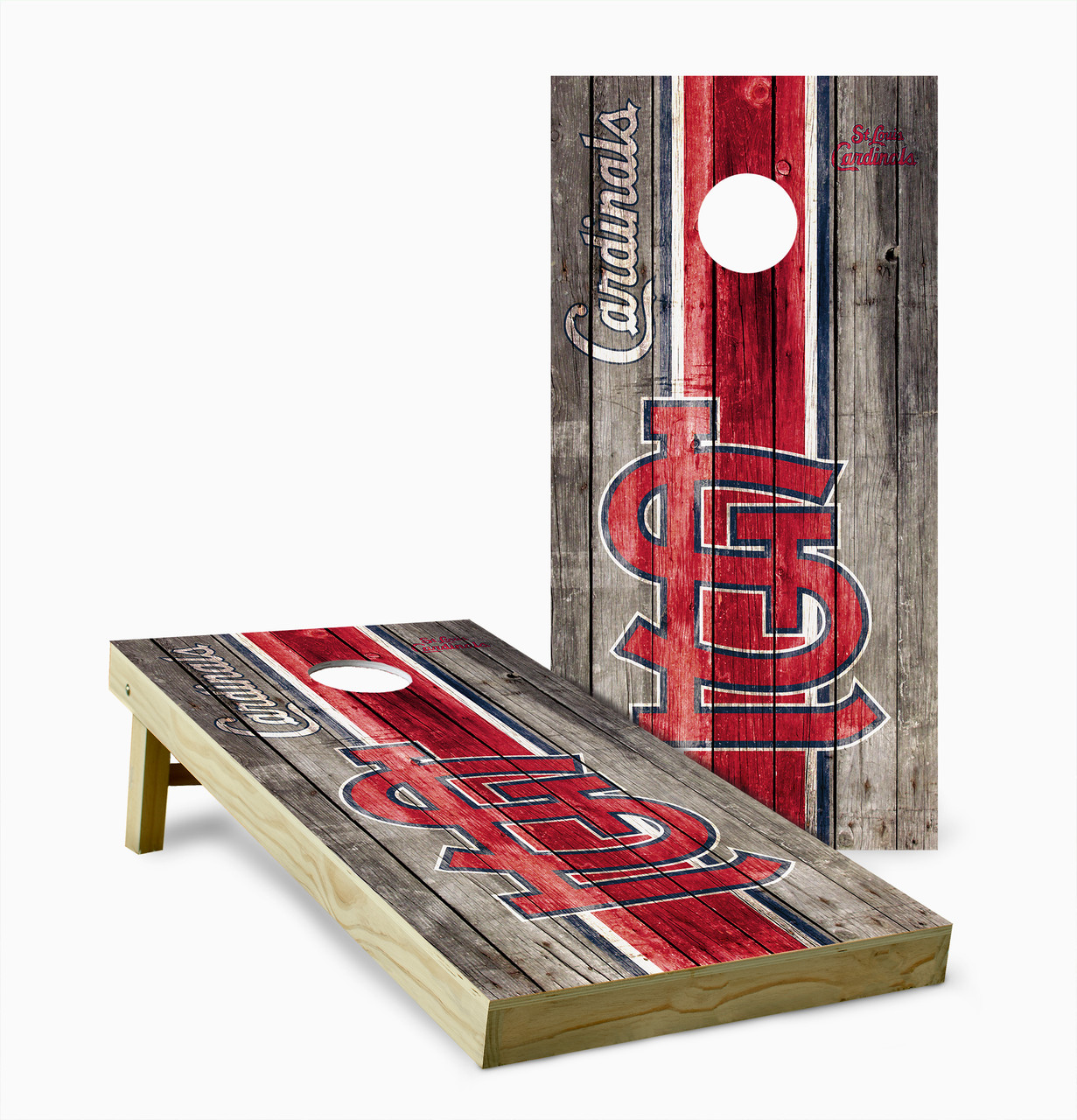 St. Louis Cardinals 2' x 4' Onyx Cornhole Board Set