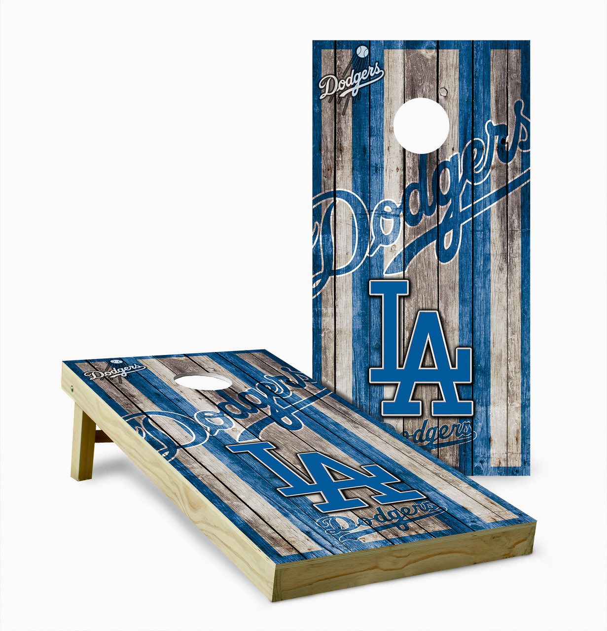 Los Angeles Dodgers Version 3 Cornhole Set with Bags - Custom