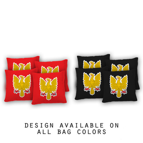 Heraldic Polish Cornhole Bags - Set of 8