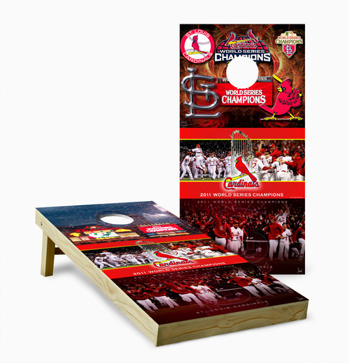 St. Louis Cardinals Version 8 Cornhole Wraps - Set of 2 - Custom Cornhole,  LLC