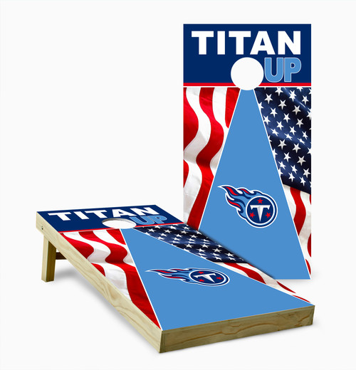 Tennessee Titans Version 3 Cornhole Set with Bags