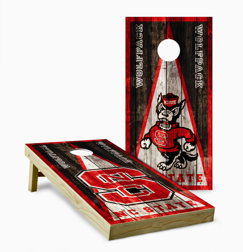 NC State Wolfpack Version 3 Cornhole Set with Bags