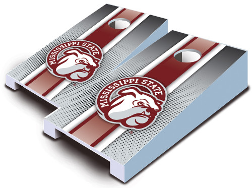Mississippi State Bulldogs Striped Tabletop Set with Bags