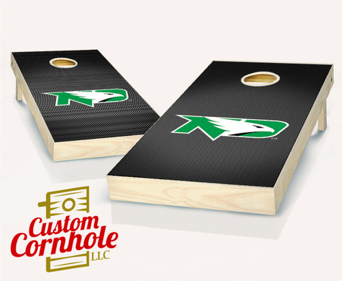 North Dakota Fighting Hawks Slanted Cornhole Set with Bags