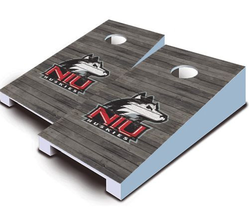 Northern Illinois Huskies Distressed Tabletop Set with Bags