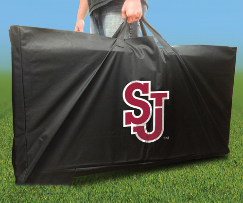 St John's Red Storm Cornhole Carrying Case