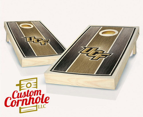 Central Florida Knights Stained Stripe Cornhole Set with Bags