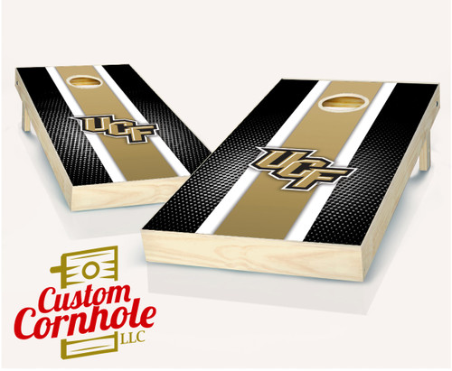 Central Florida Knights Striped Cornhole Set with Bags