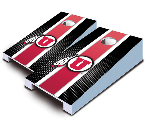 Utah Utes Striped Tabletop Set with Bags