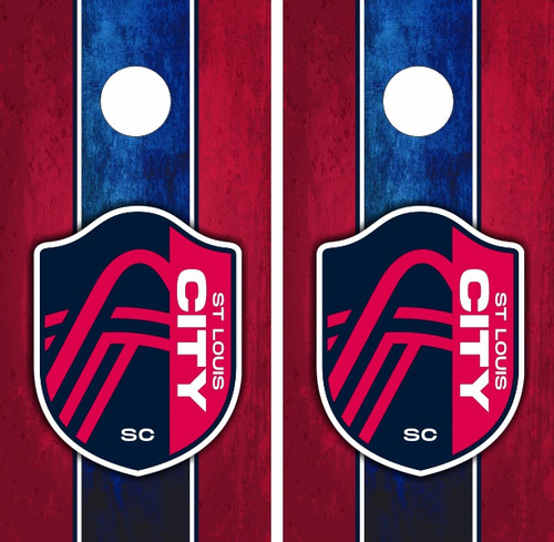 St. Louis City SC Cornhole Wraps - Set of 2