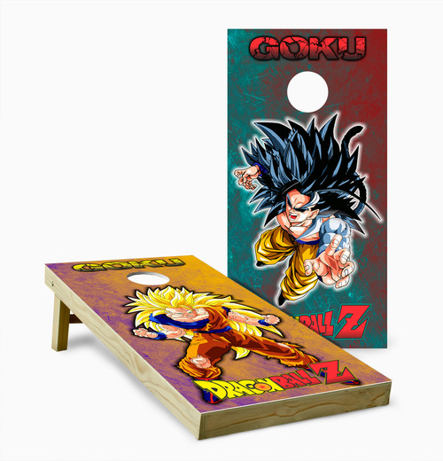 Dragon Ball Z Version 4 Cornhole Set with Bags - Custom Cornhole, LLC