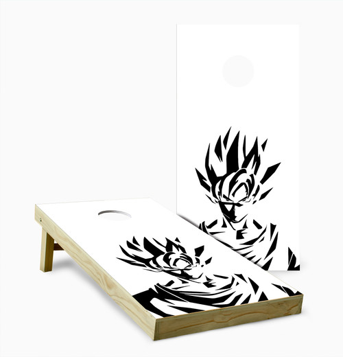 Dragon Ball Z Version 4 Cornhole Set with Bags - Custom Cornhole, LLC