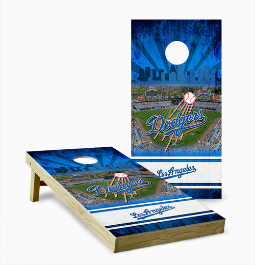 Los Angeles Dodgers Version 6 Cornhole Set with Bags