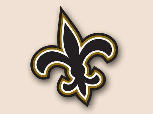 Saints Football Cornhole Decal