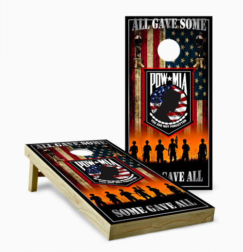 POW Military Cornhole Set with Bags