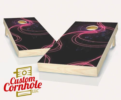Purple Heart Cornhole Set with Bags - Custom Cornhole, LLC