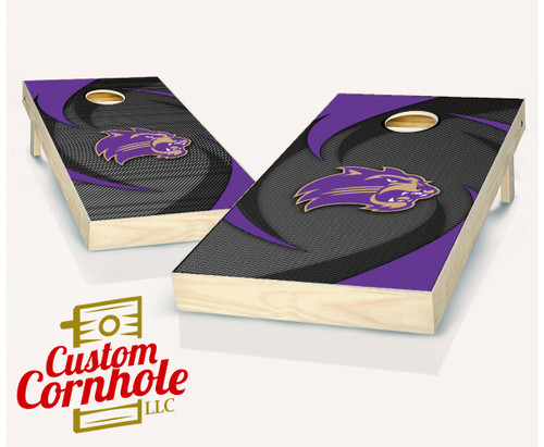 Western Carolina Catamounts Swoosh Cornhole Set with Bags