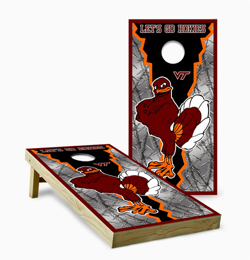 Virginia Tech Hokies Version 2 Cornhole Set with Bags
