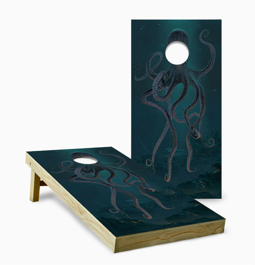 Giant Octopus Cornhole Set with Bags