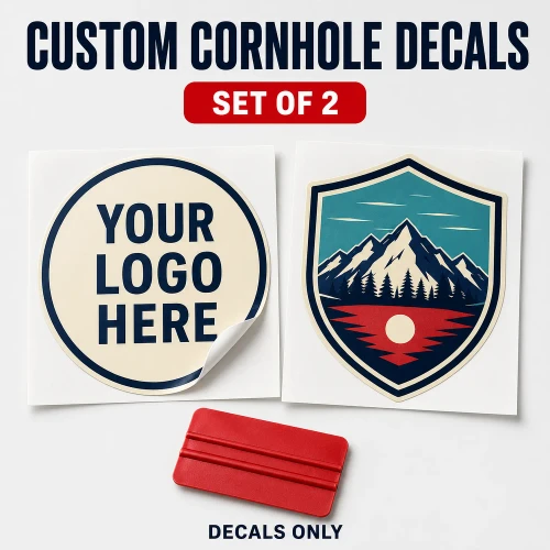 Custom Cornhole Decals - Set of 2