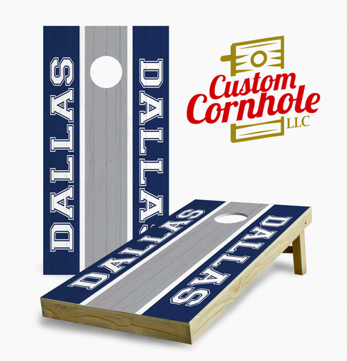 Dallas Cowboys Striped Cornhole Set with Bags