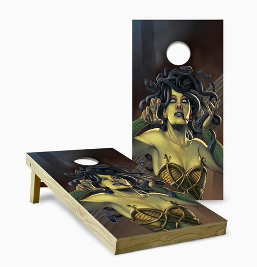 Medusa Cornhole Set with Bags