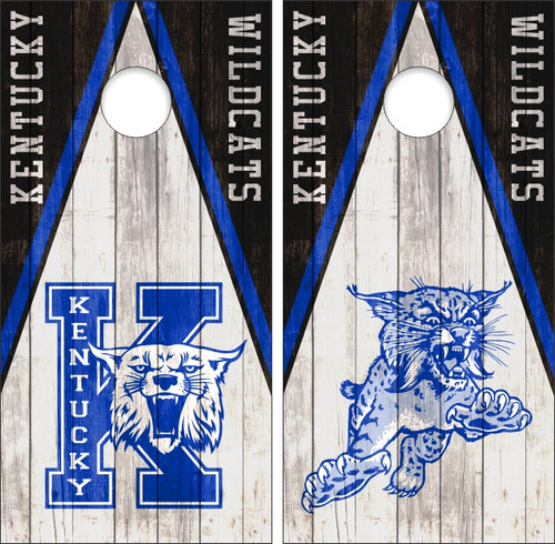 Kentucky Wildcats Version 12 Cornhole Wraps - Set of 2