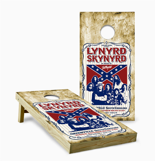 Lynyrd Skynyrd Version 3 Cornhole Set with Bags