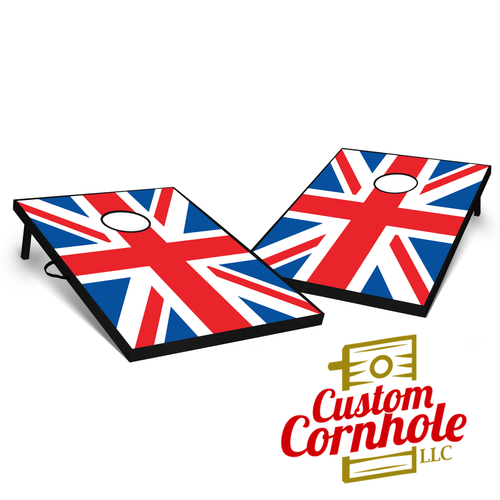 Tailgate British Flag Cornhole Set with Bags