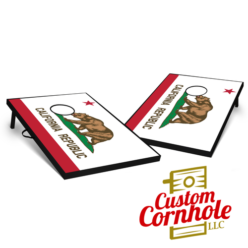 Tailgate California Flag Cornhole Set with Bags