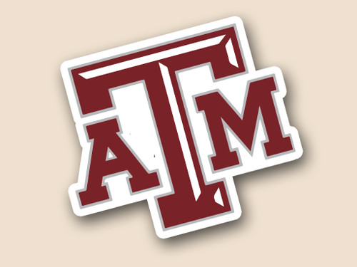 Texas A&M Cornhole Decal