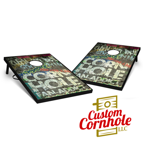 Tailgate FanAddict Cornhole Set with Bags