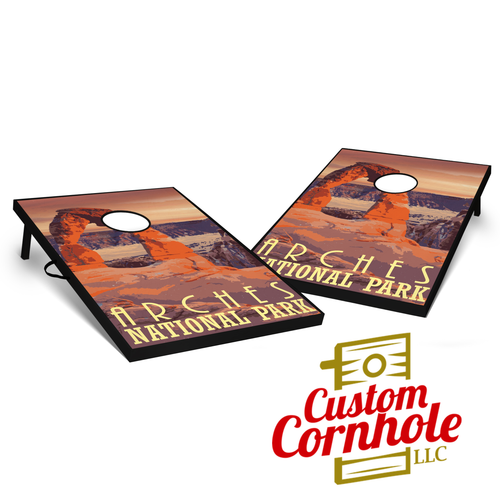 Tailgate Arches Cornhole Set with Bags