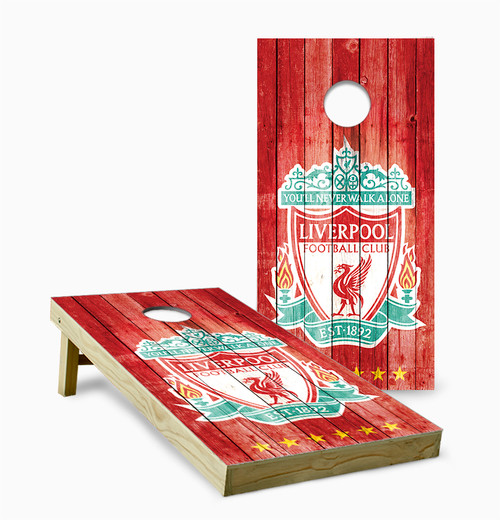 Liverpool F.C. Version 3 Cornhole Set with Bags