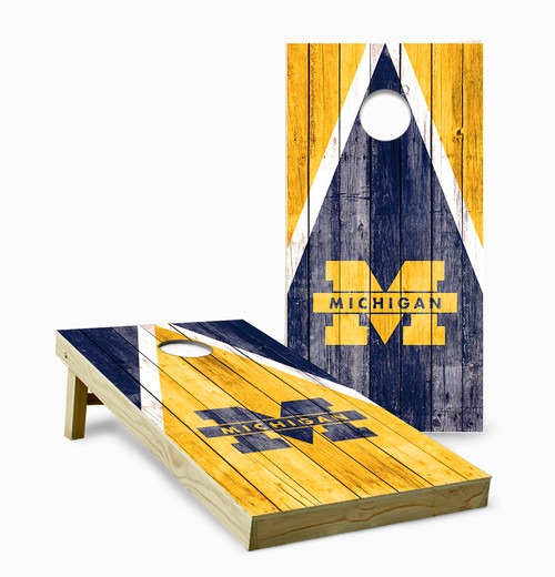 Michigan Wolverines Version 13 Cornhole Set with Bags