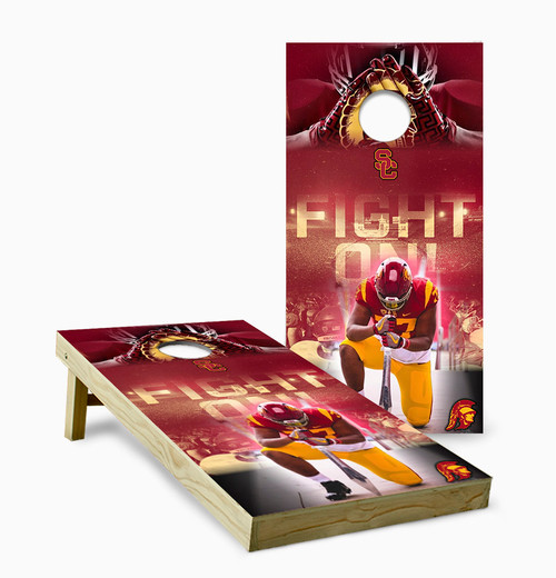 USC Trojans Version 4 Cornhole Set with Bags